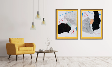 GRÁFICA POP I & II - Paper Painting by NOVOCUADRO ART COMPANY - view 3